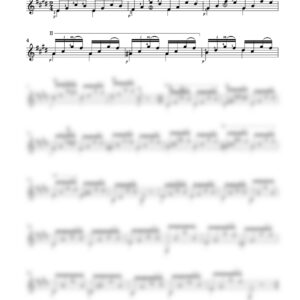 The image displays a sheet of music notation for "Etude No. 8, Op. 60" by Mattio carcassi arranged for classical guitar by Paco Hallak. The sheet contains detailed musical notes, standard symbols for rhythm, pitch, dynamics, and expression. It includes fingerings for both the left and right hand, crucial for guitarists to play the piece accurately. Moreover, the sheet features a copyright notice dated 2024 and a URL to Paco Hallak's website, www.pacohallak.com, along with multiple mentions of the transcriber's name emphasizing his work on this transcription.