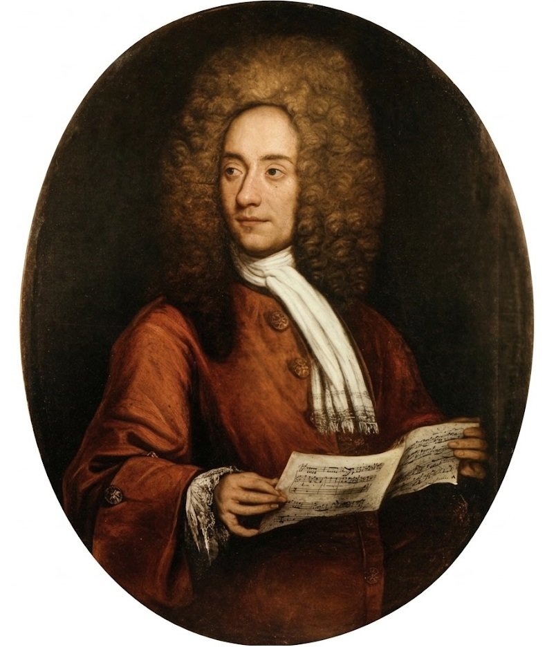 Portrait of Venetian composer Tomaso Albinoni